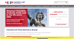 Desktop Screenshot of canadalawfromabroad.com